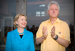 Bill and Hillary Clinton